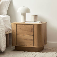 Nina Bedside Table Oak