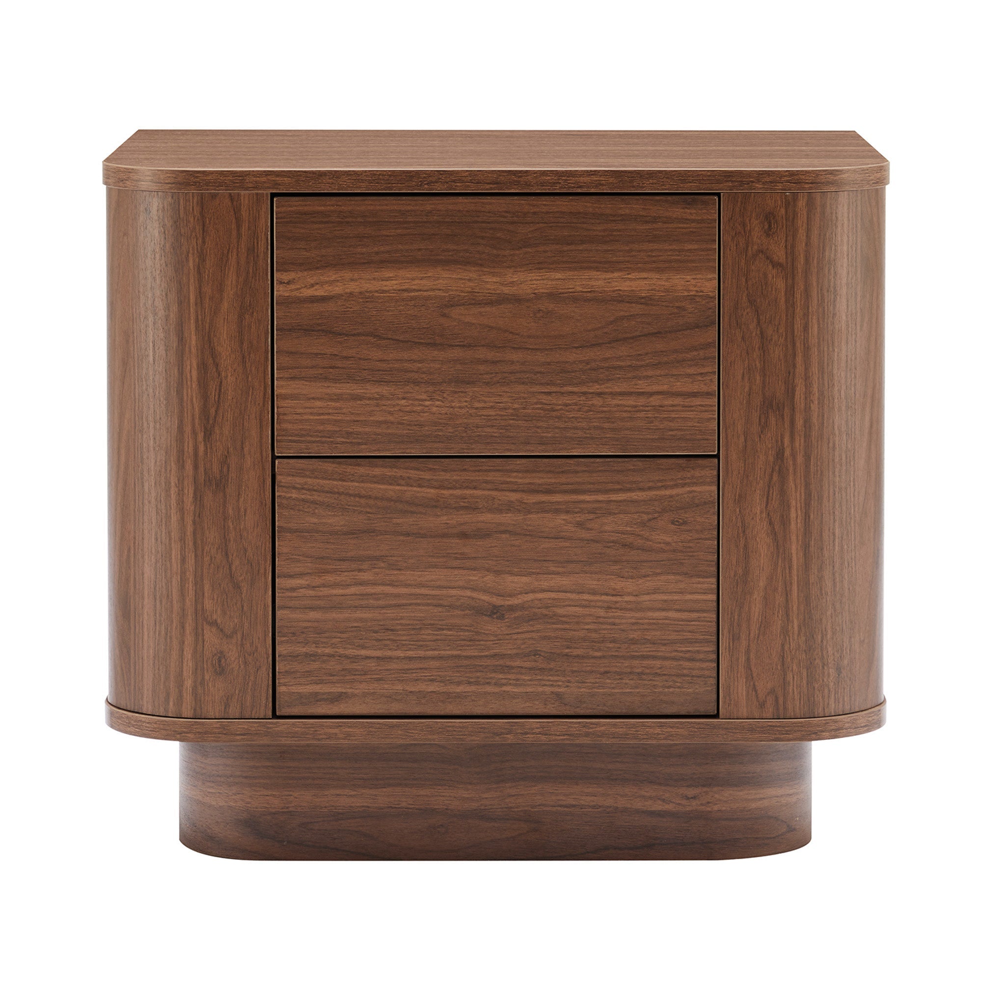 Nina Bedside Table Walnut (Set of 2)