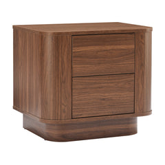 Nina Bedside Table Walnut