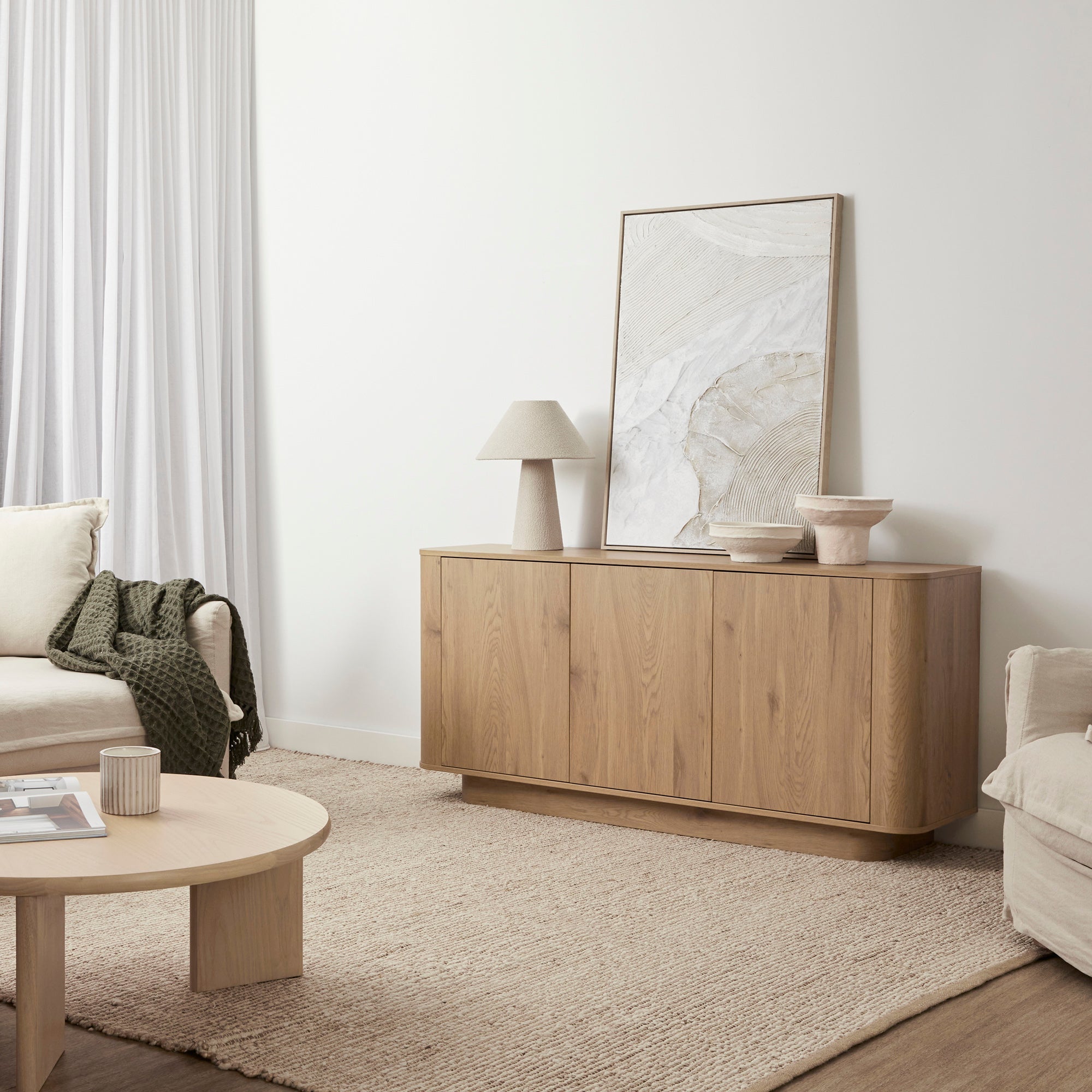 Nina Buffet Oak (160cm)