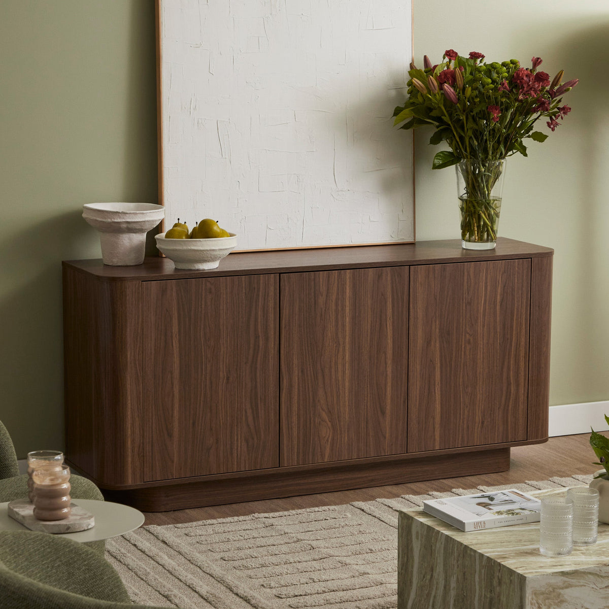 Nina Buffet Walnut (160cm)