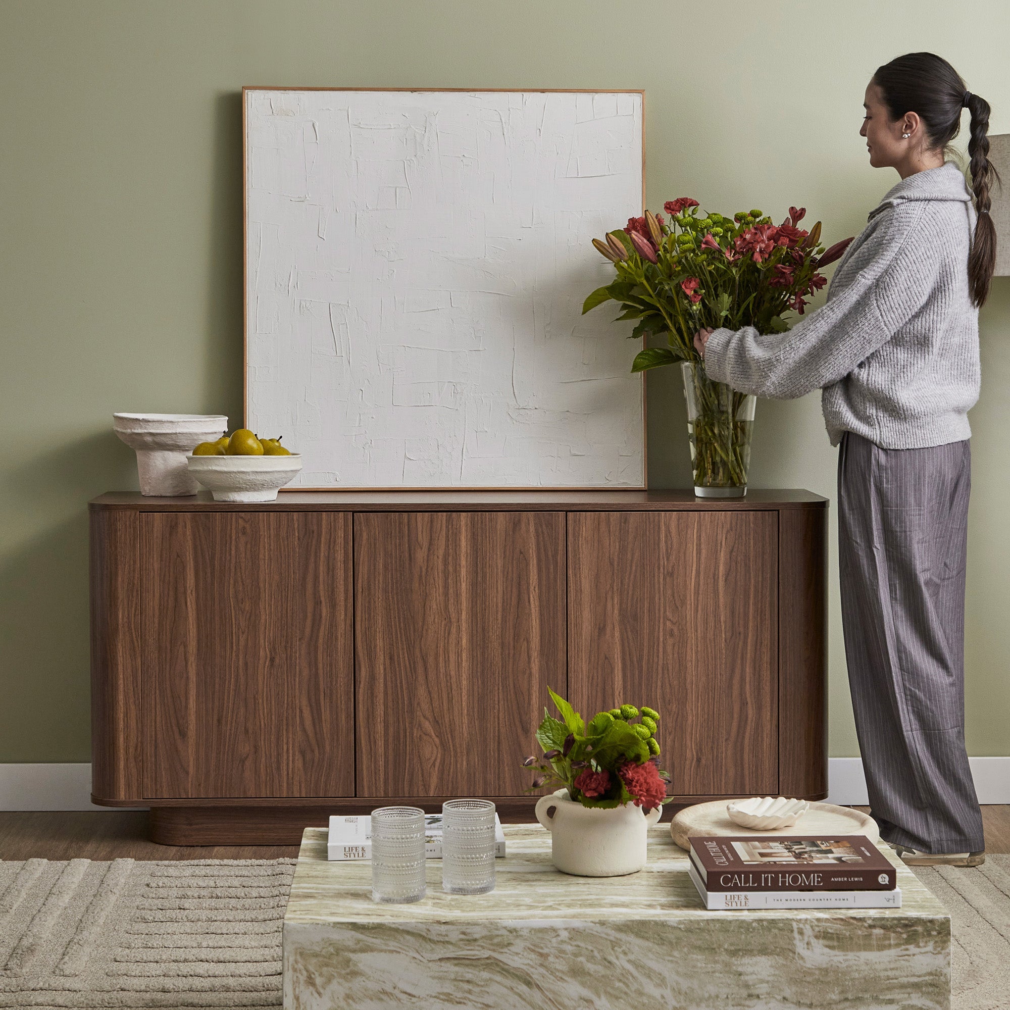 Nina Buffet Walnut (160cm)