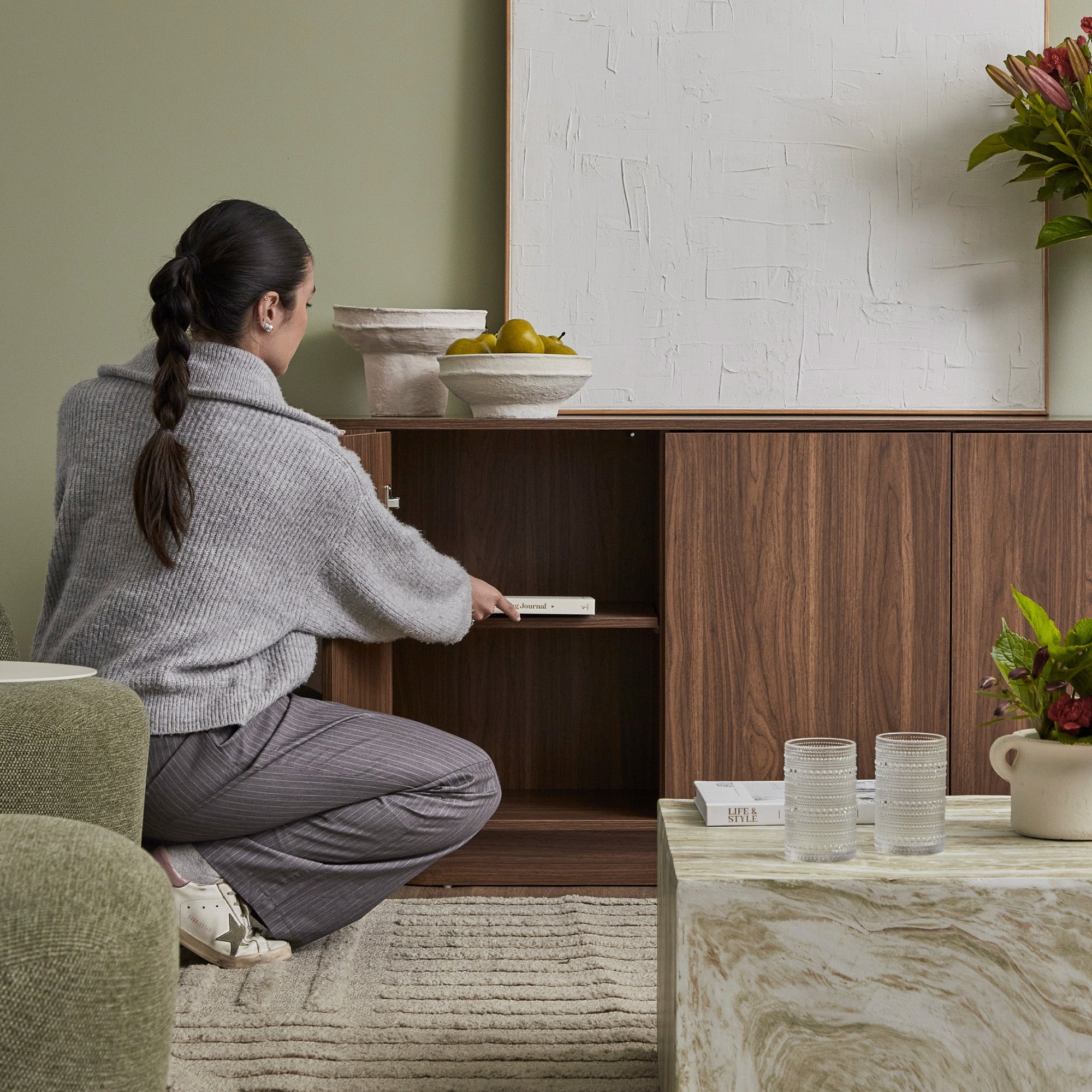 Nina Buffet Walnut (160cm)