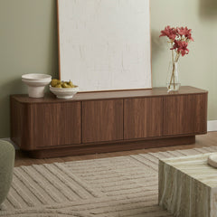 Nina Entertainment Unit Walnut (180cm)