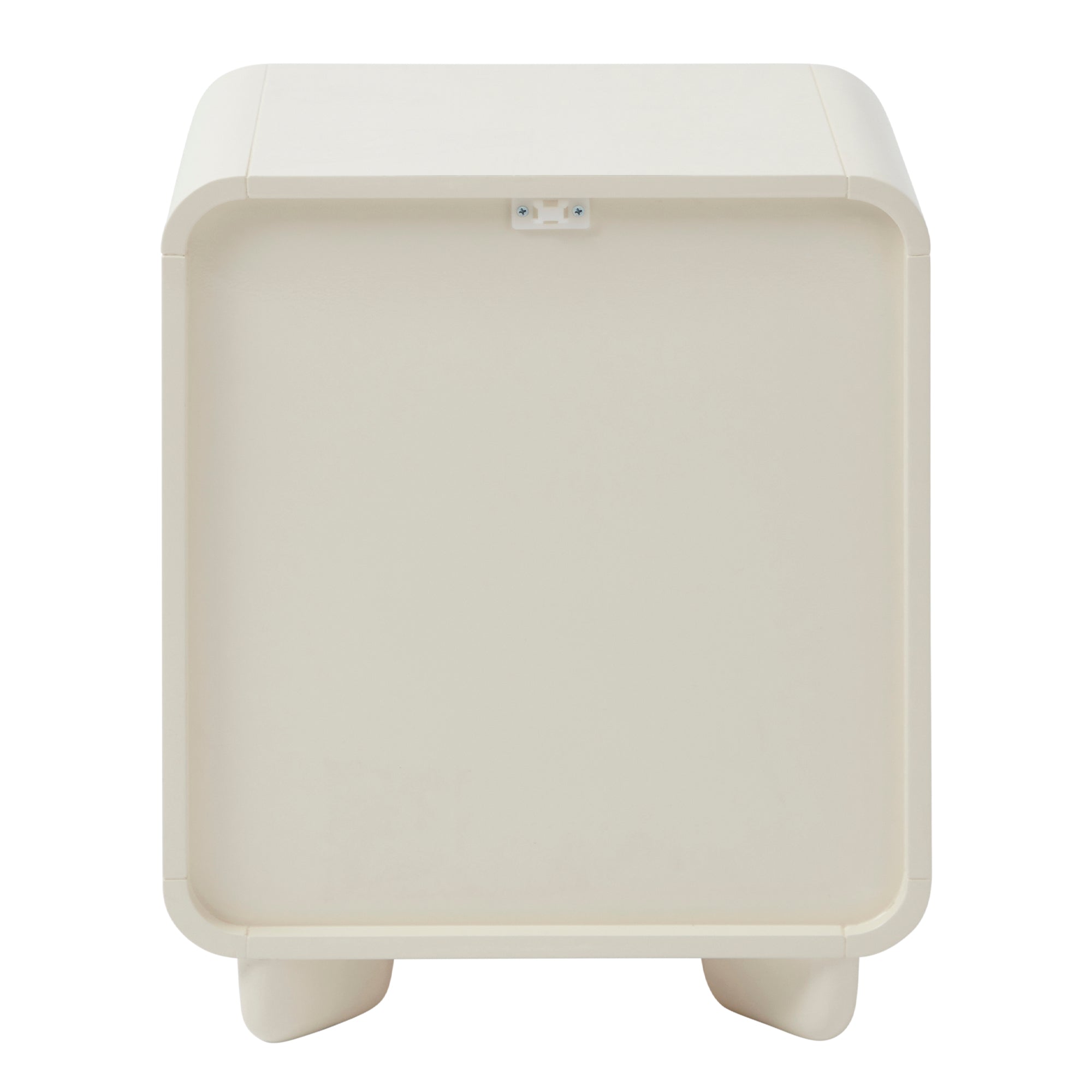 Charlie Gloss Bedside Table Cream