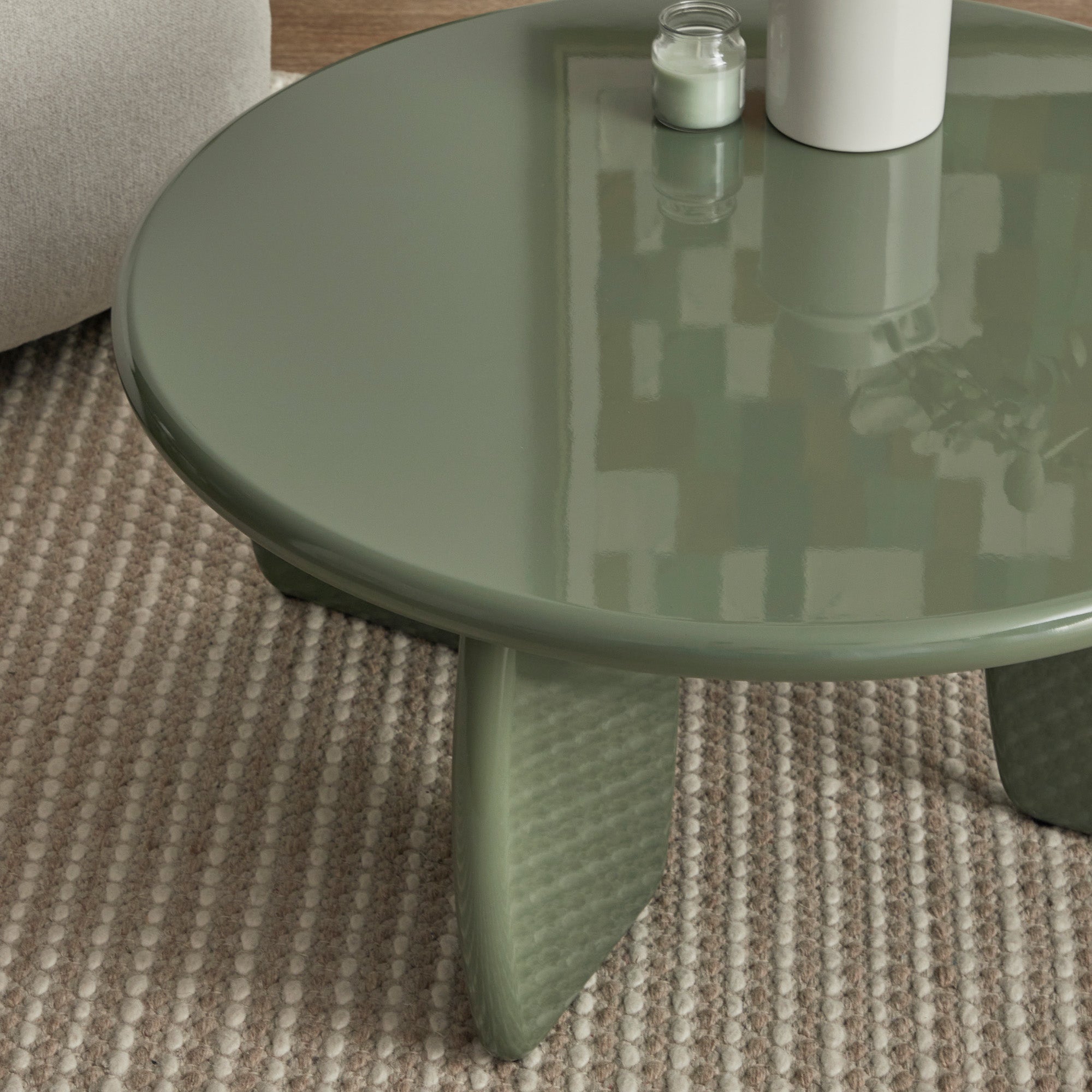Charlie Gloss Coffee Table Green