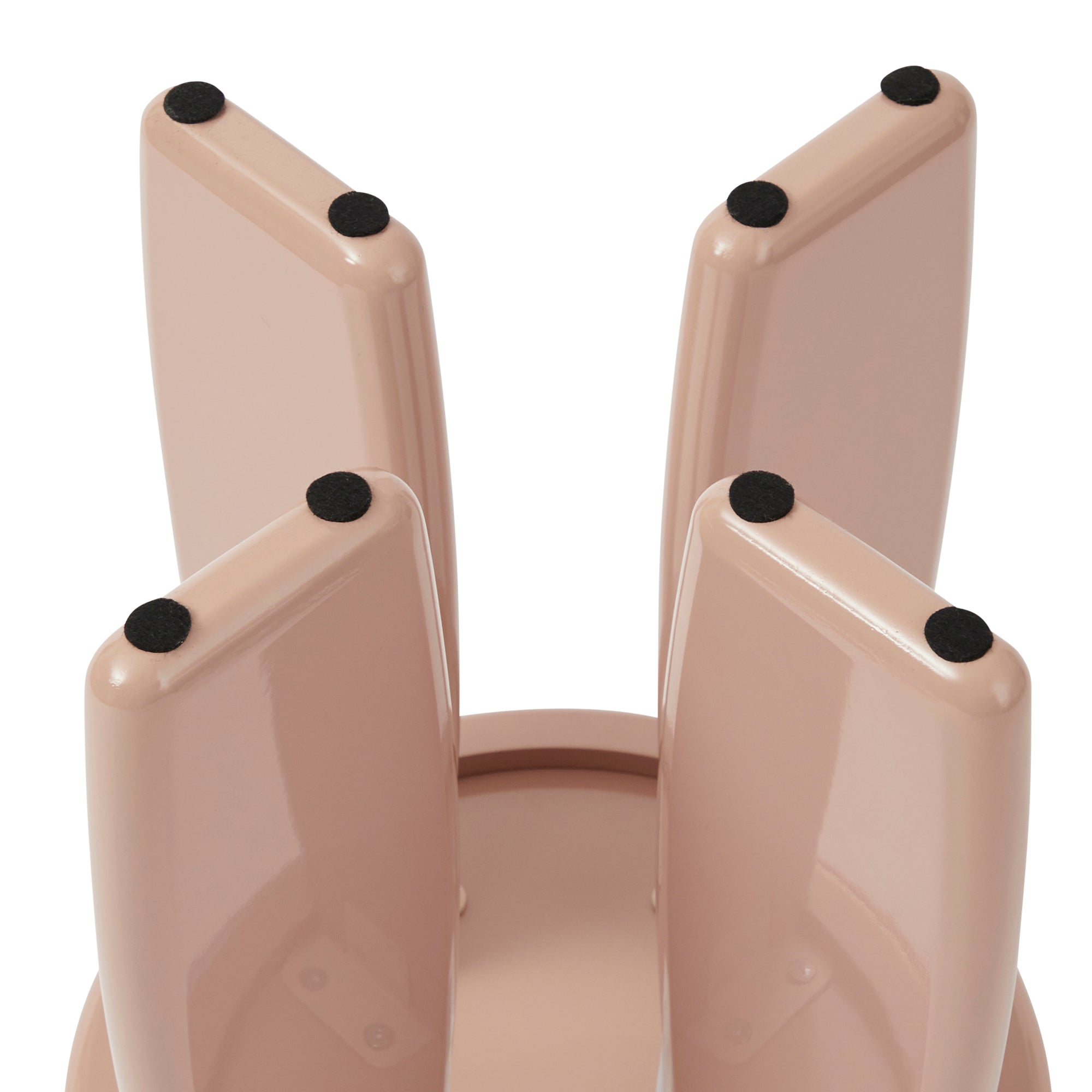 Charlie Gloss Side Table Clay