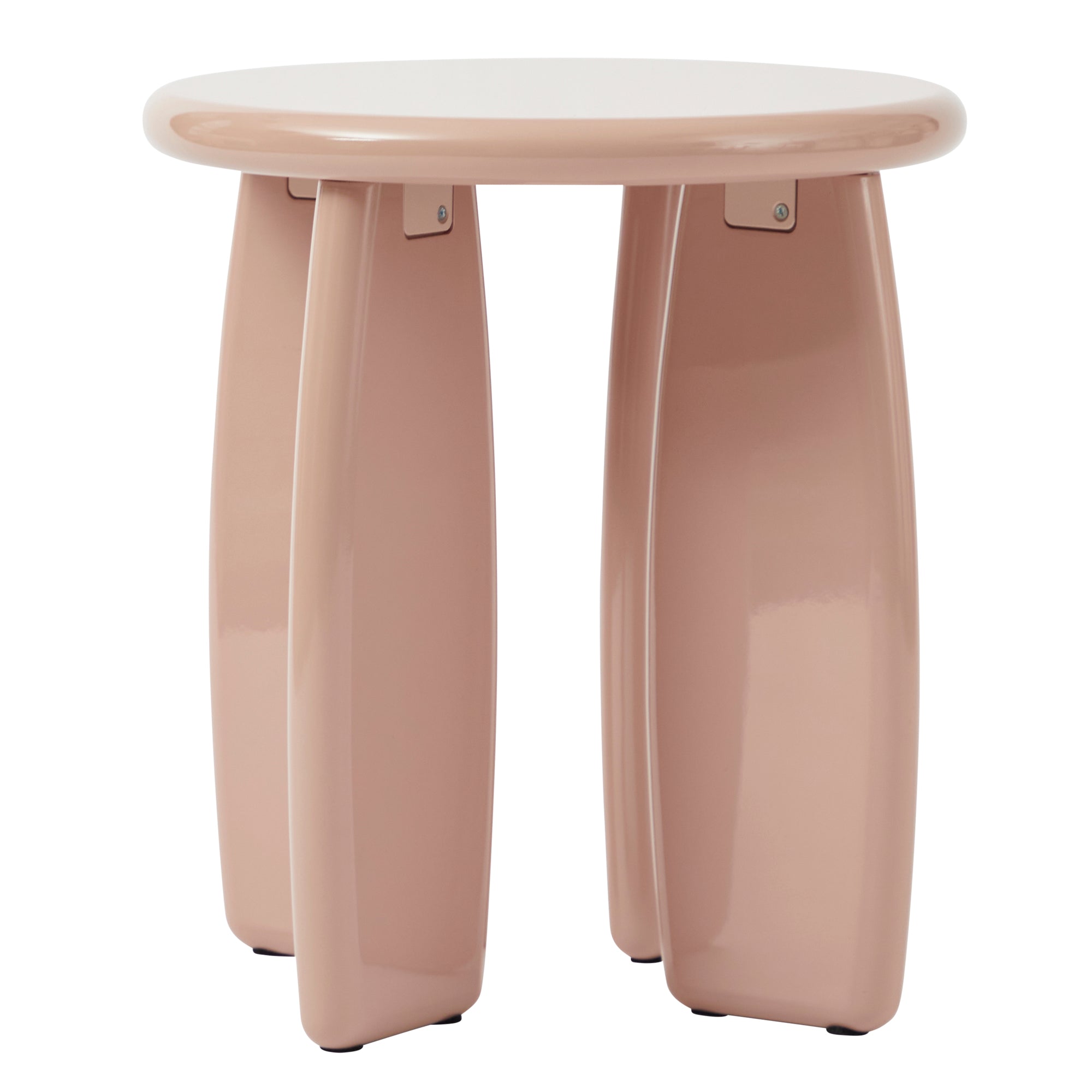 Charlie Gloss Side Table Clay