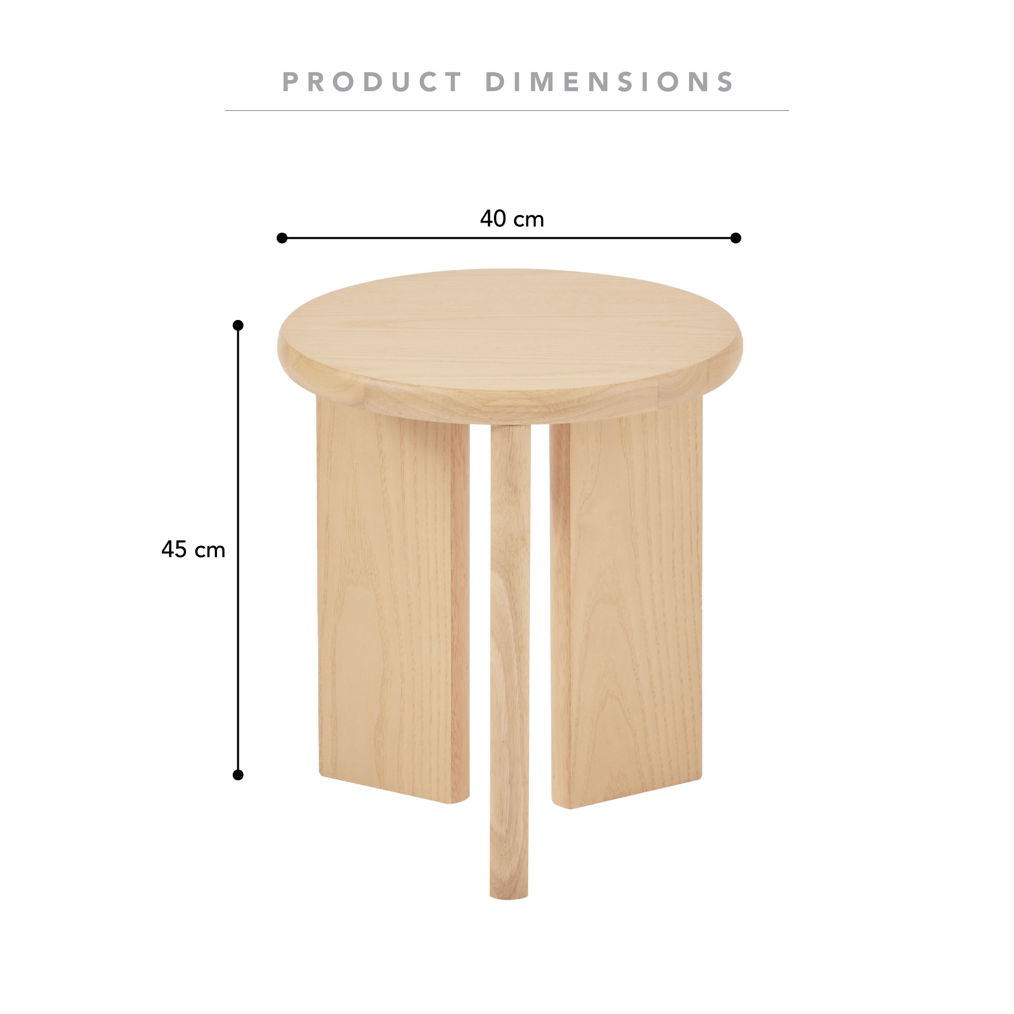 Mae Side Table Natural