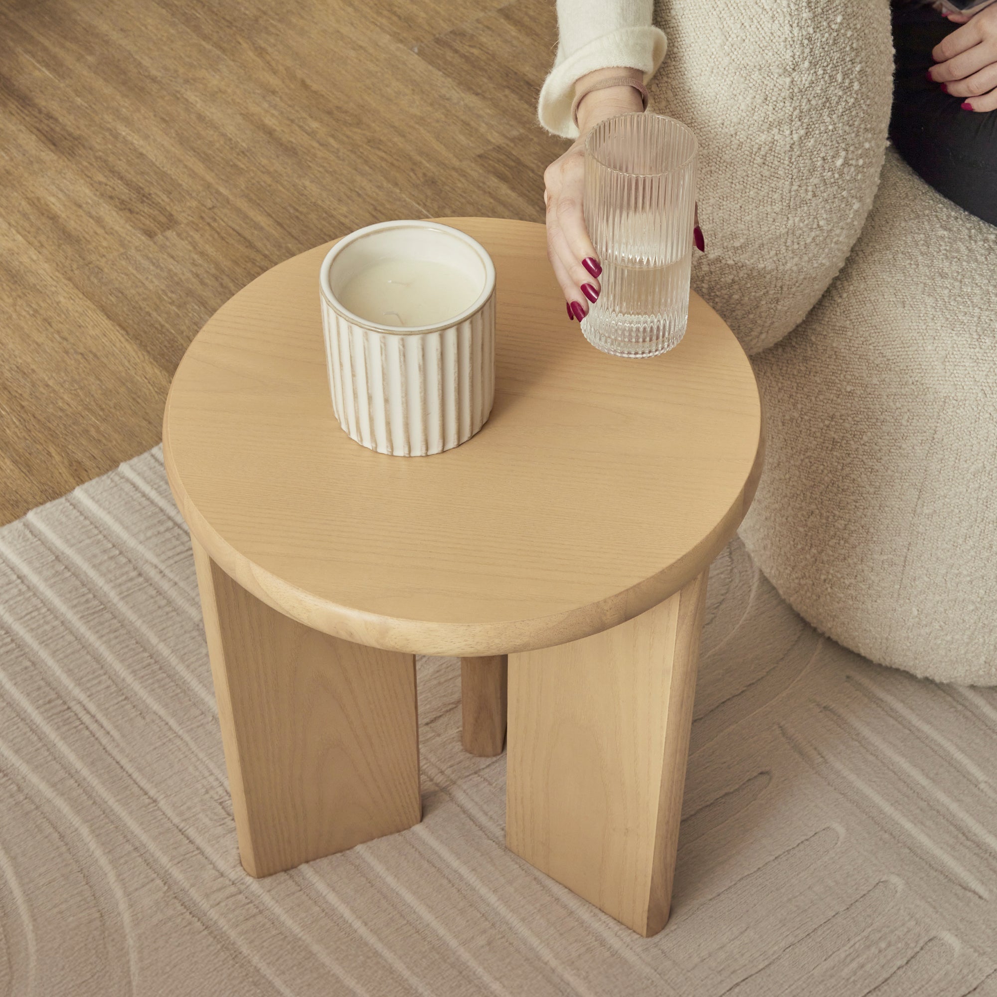 Mae Side Table Natural