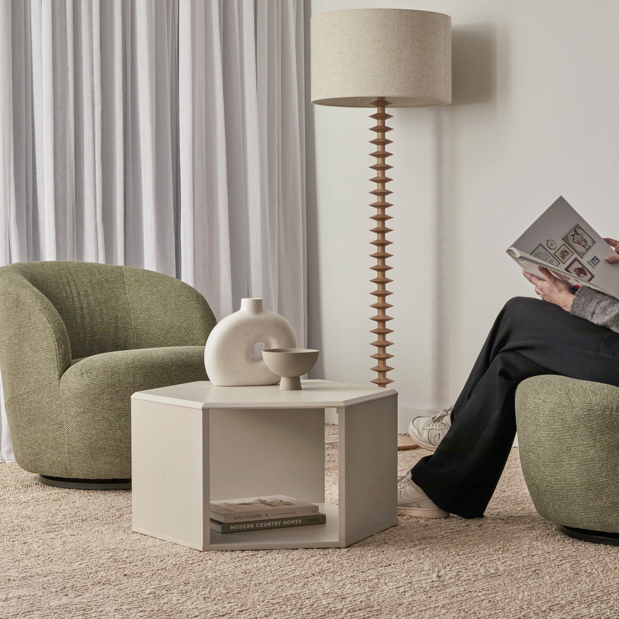 Megara Coffee Table Grey