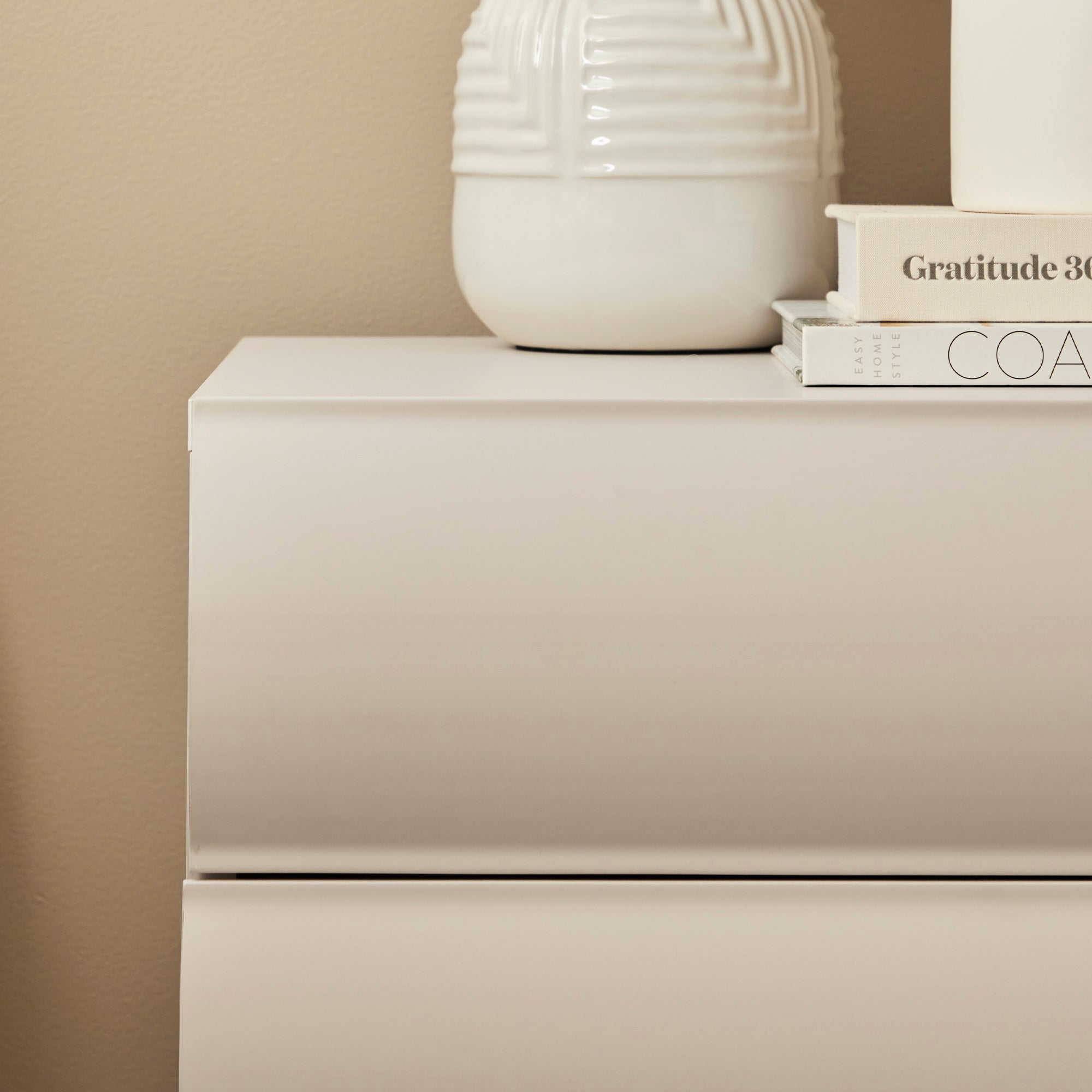 Elsene Bedside Table Grey (Set of 2)