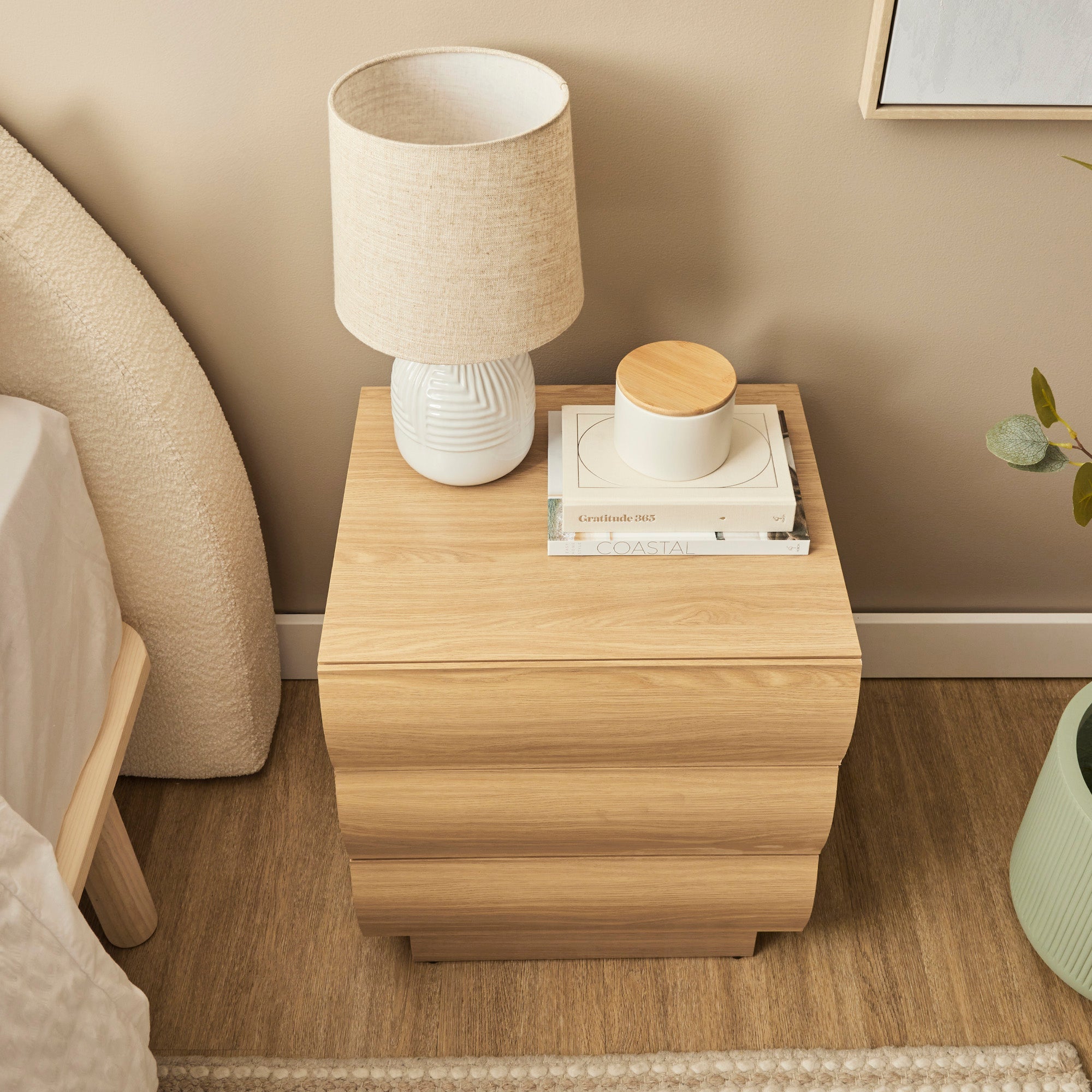 Elsene Bedside Table Natural