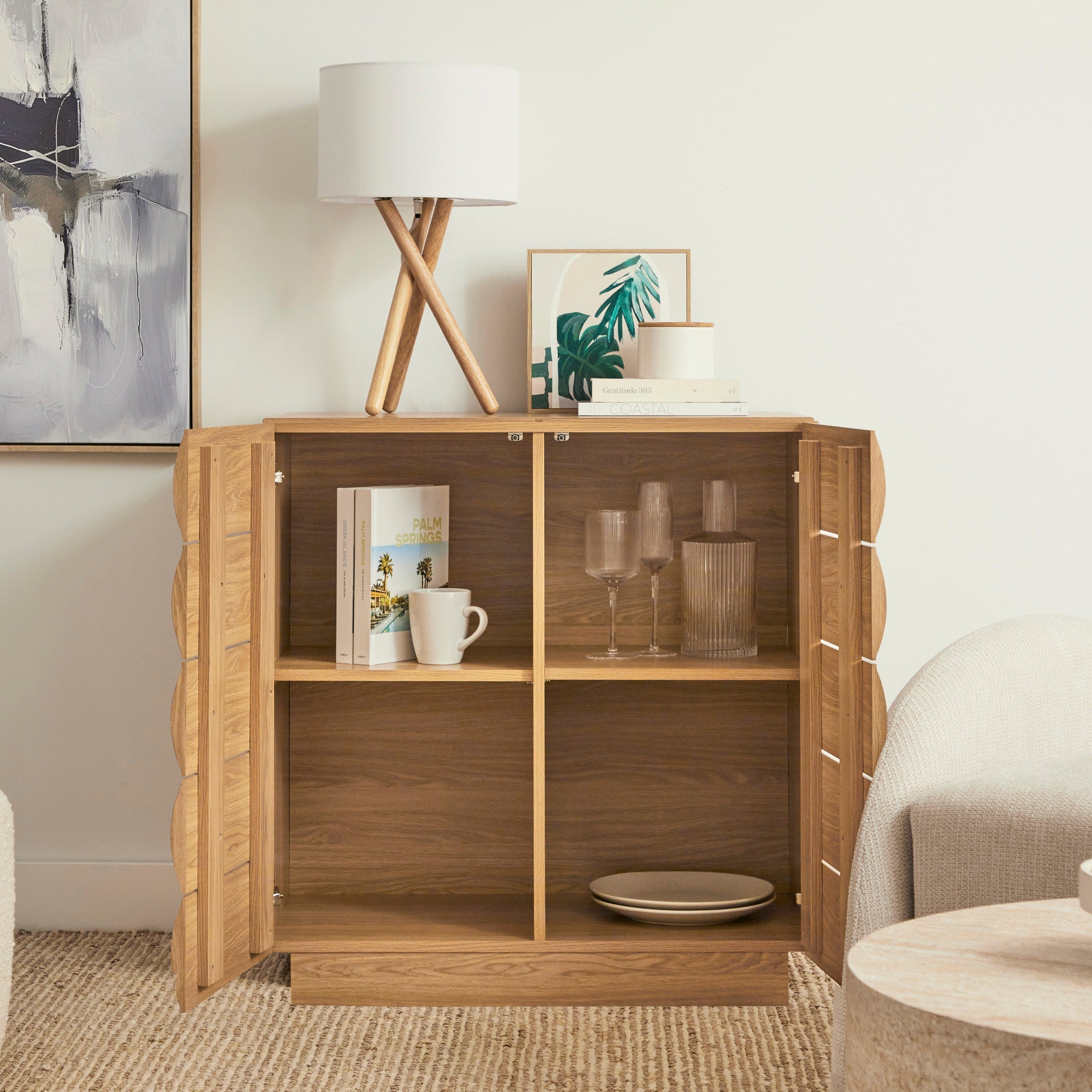 Elsene 2 Door Buffet Natural (78cm)