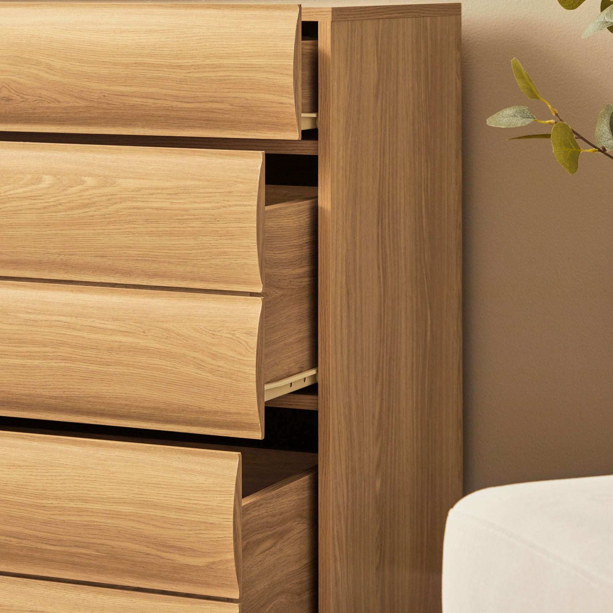 Elsene Chest of 6 Drawers Natural