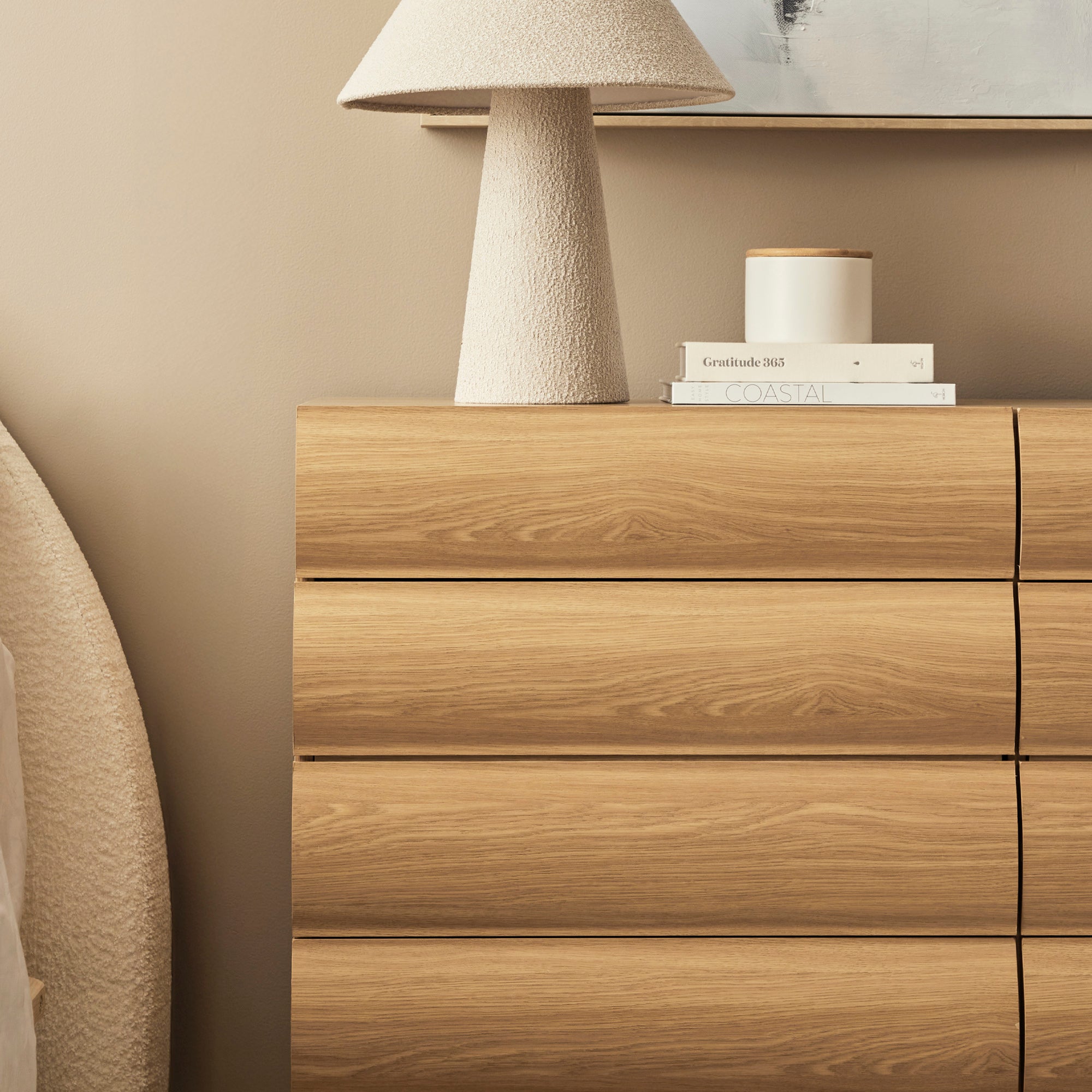 Elsene Chest of 6 Drawers Natural