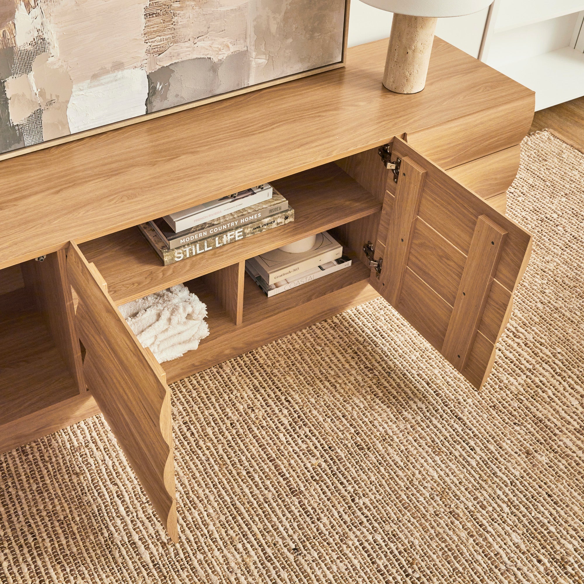 Elsene Entertainment Unit Natural (160cm)