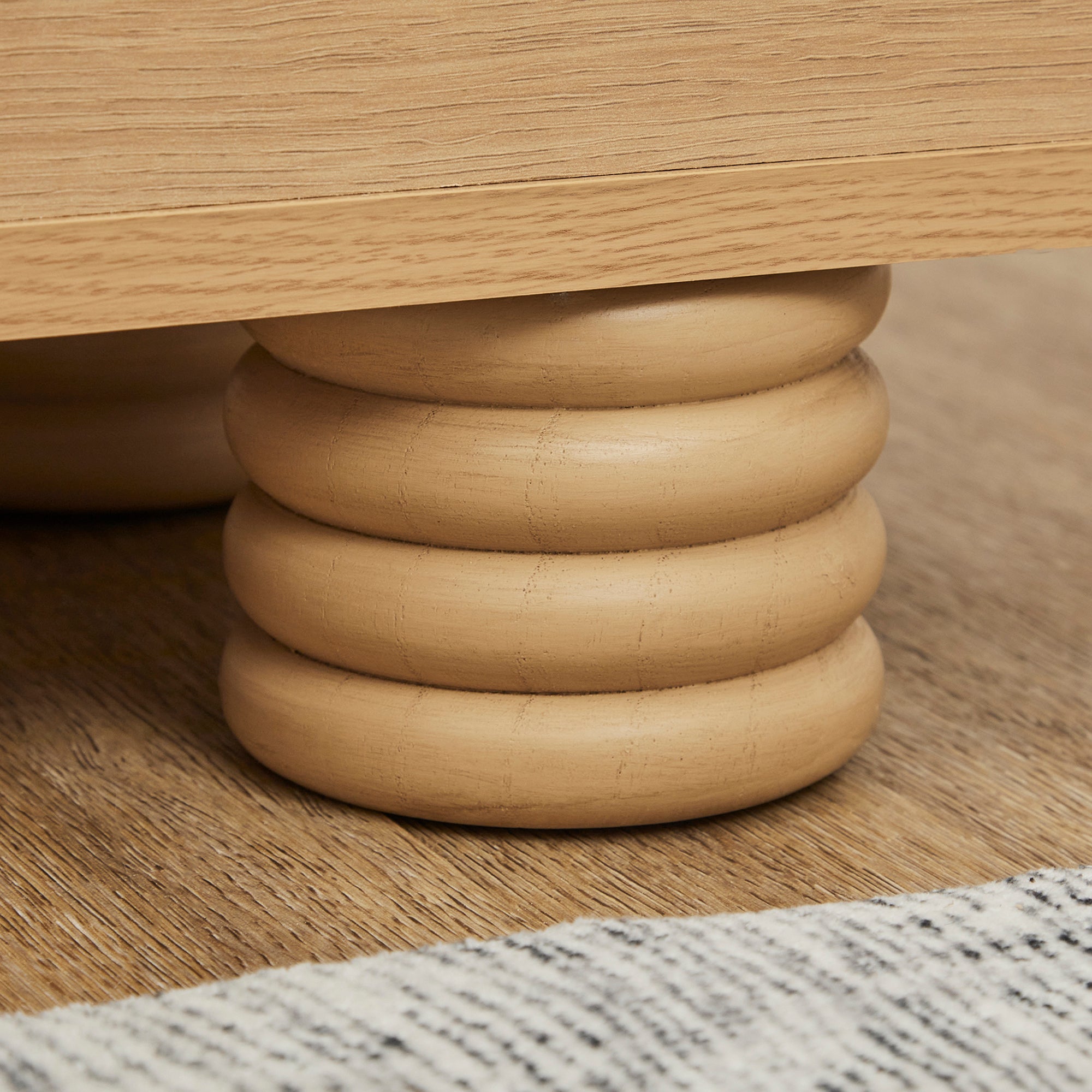 Kaari Bedside Table Natural