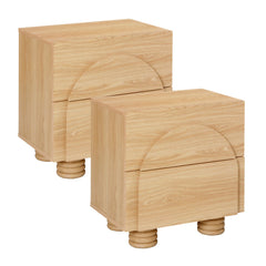 Kaari Bedside Table Natural (Set of 2)