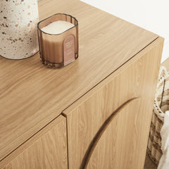 Kaari 4 Door Sideboard Natural (160cm)