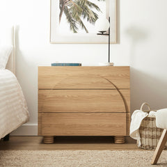 Kaari Chest of 3 Drawers Natural