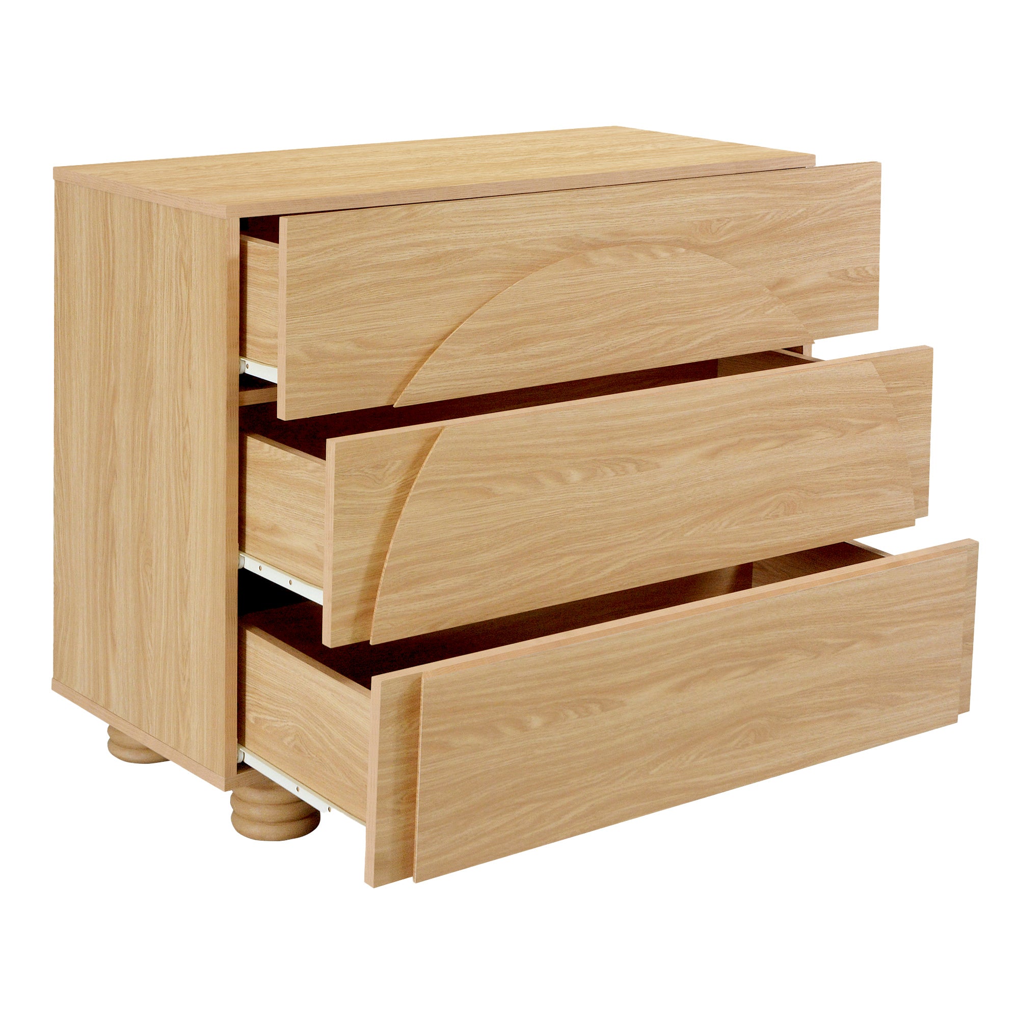 Kaari Chest of 3 Drawers Natural