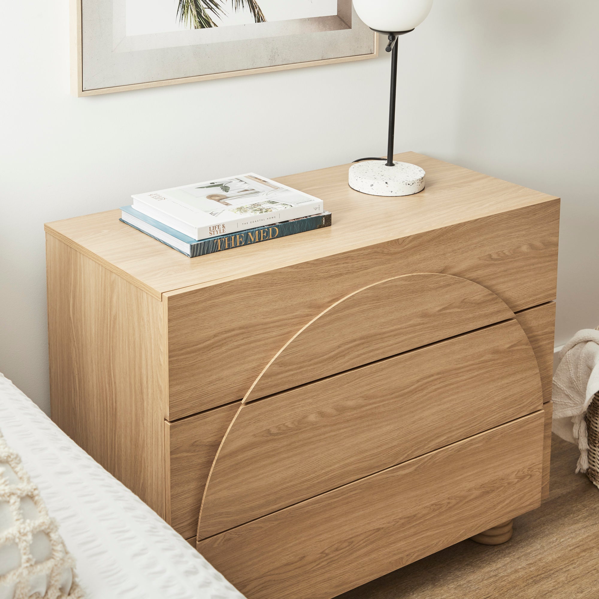 Kaari Chest of 3 Drawers Natural