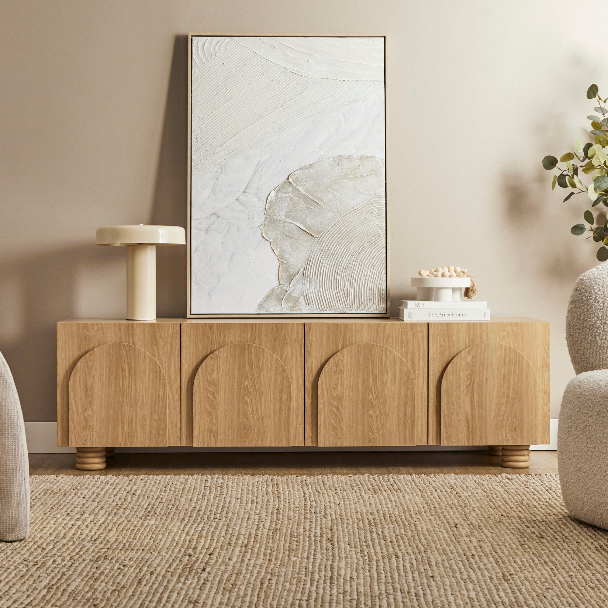 Kaari Entertainment Unit Natural (160cm)