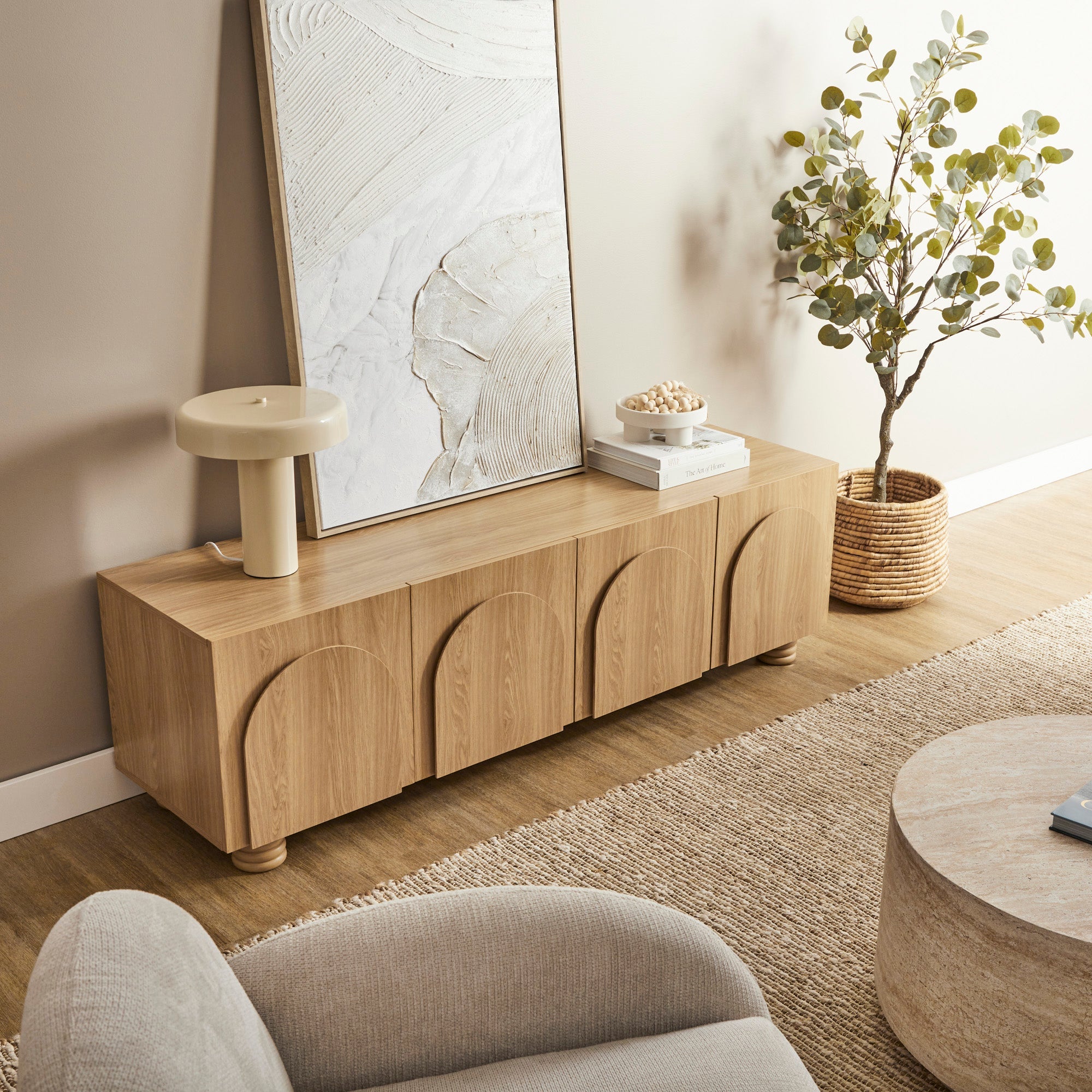 Kaari Entertainment Unit Natural (160cm)
