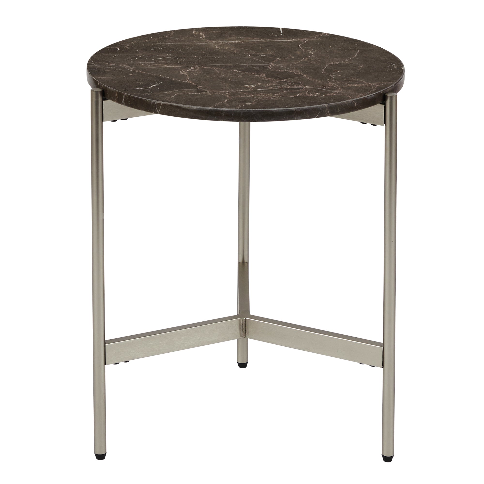 Beau Marble Side Table Grey