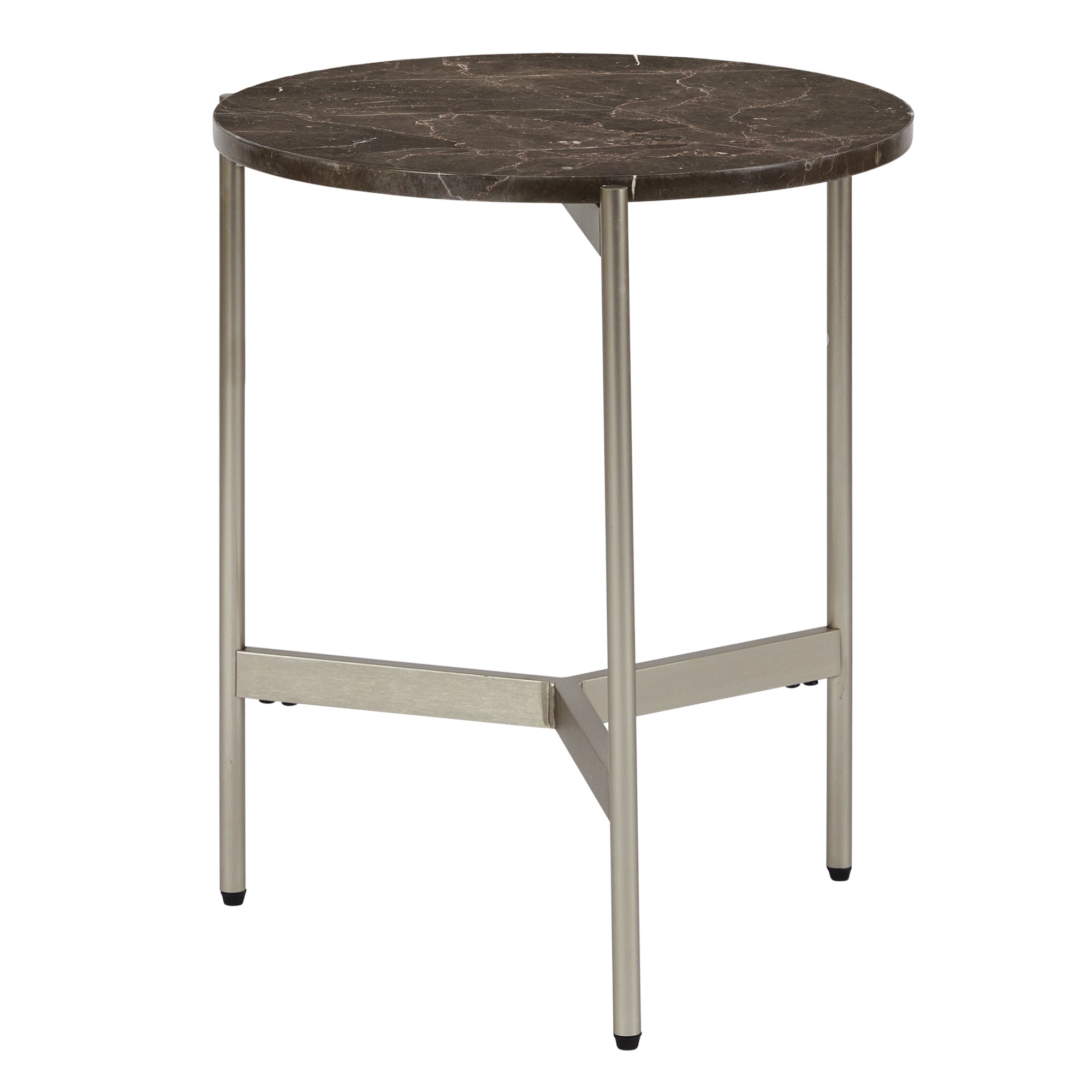 Beau Marble Side Table Grey