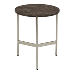 Beau Marble Side Table Grey