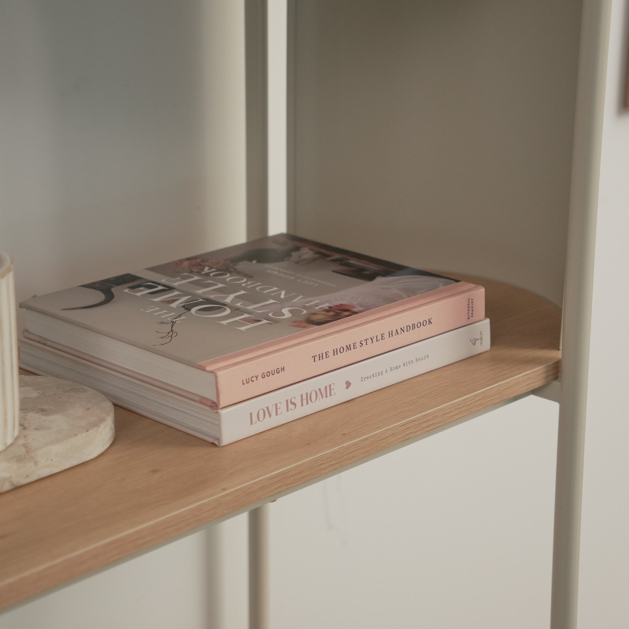 Boston Bookcase Cream