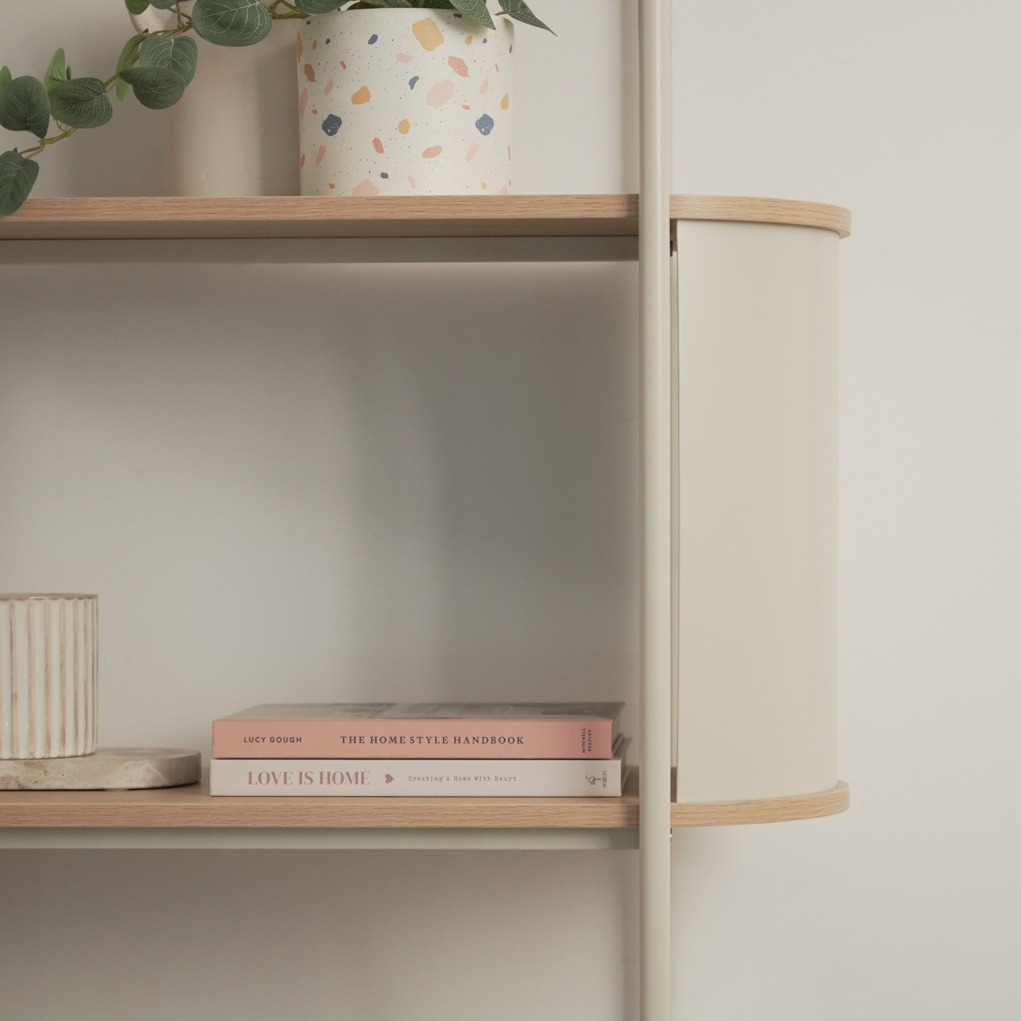 Boston Bookcase Cream