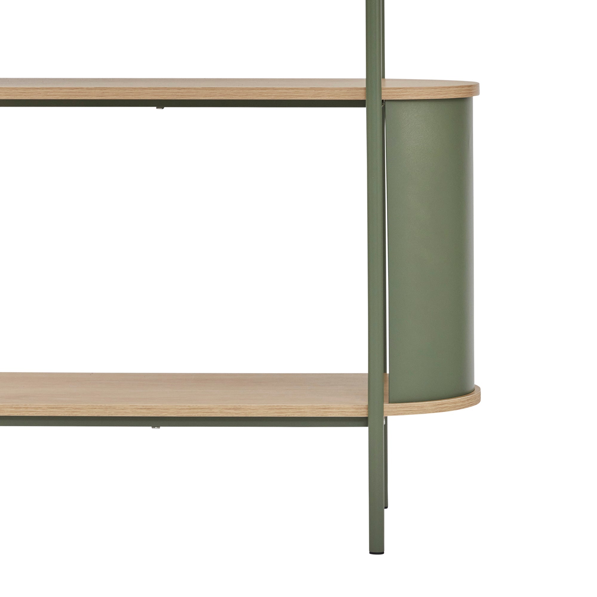 Boston Bookcase Green