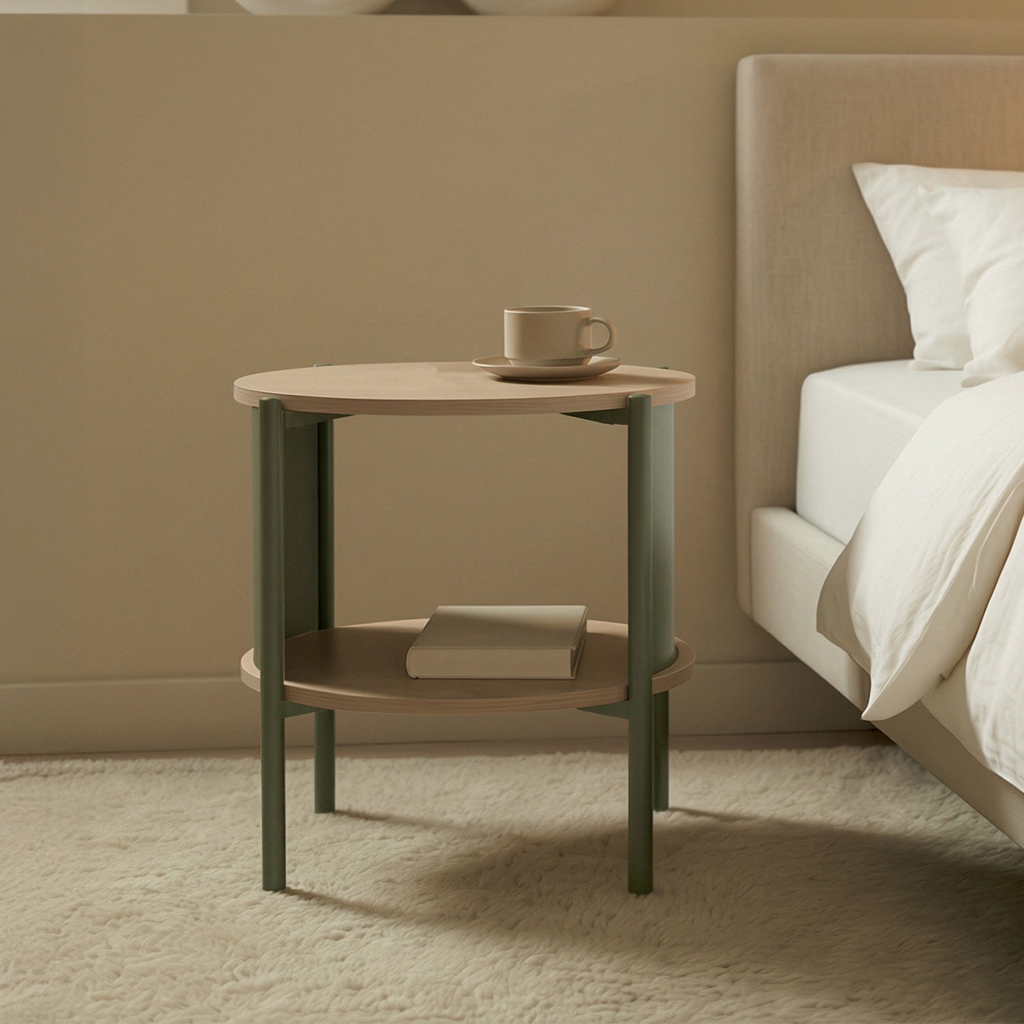 Boston Side Table Green