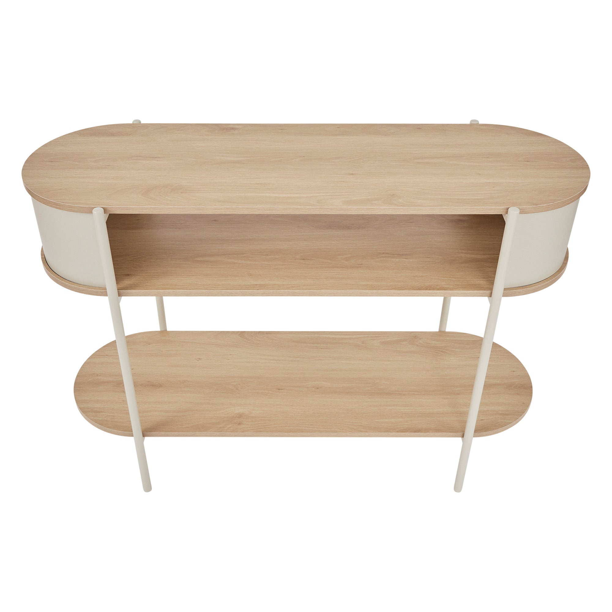 Boston Console Table Cream (110cm)