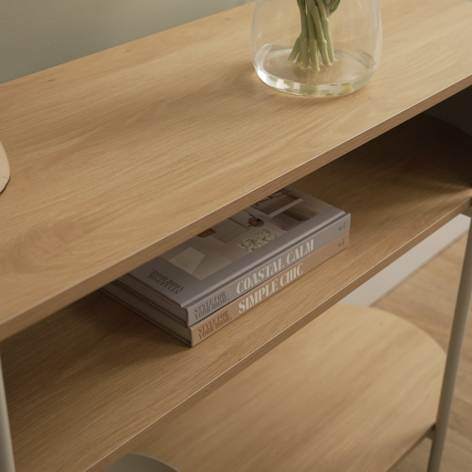 Boston Console Table Cream (110cm)