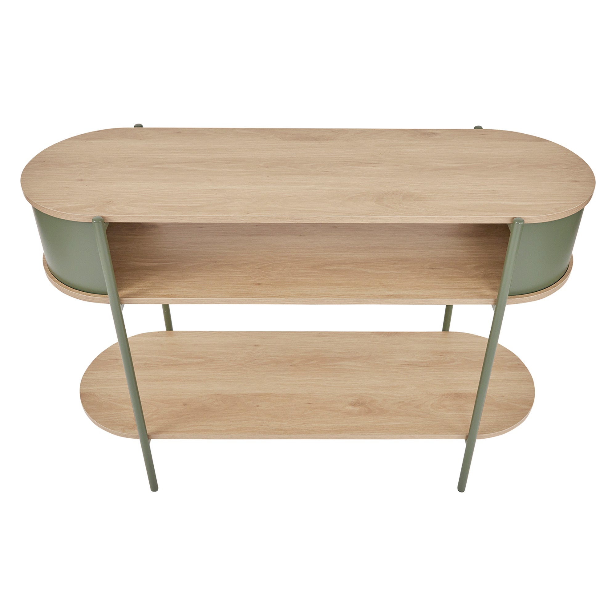 Boston Console Table Green (110cm)