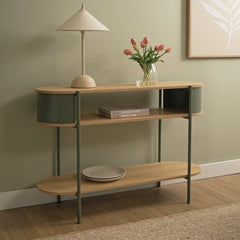 Boston Console Table Green (110cm)