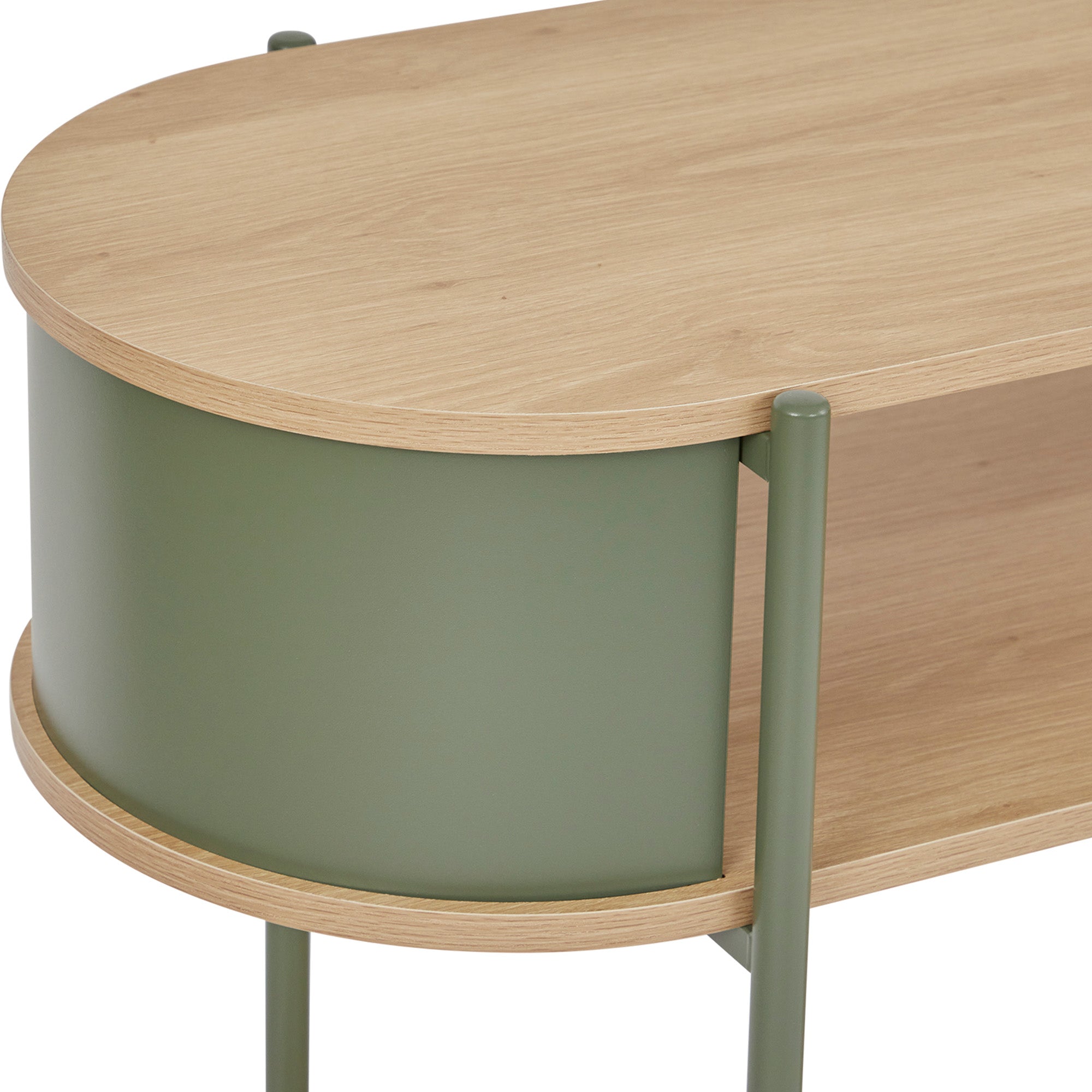 Boston Console Table Green (110cm)