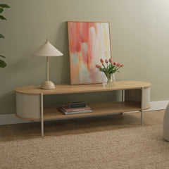Boston Entertainment Unit Cream (150cm)
