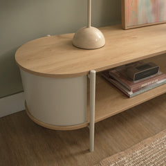 Boston Entertainment Unit Cream (150cm)