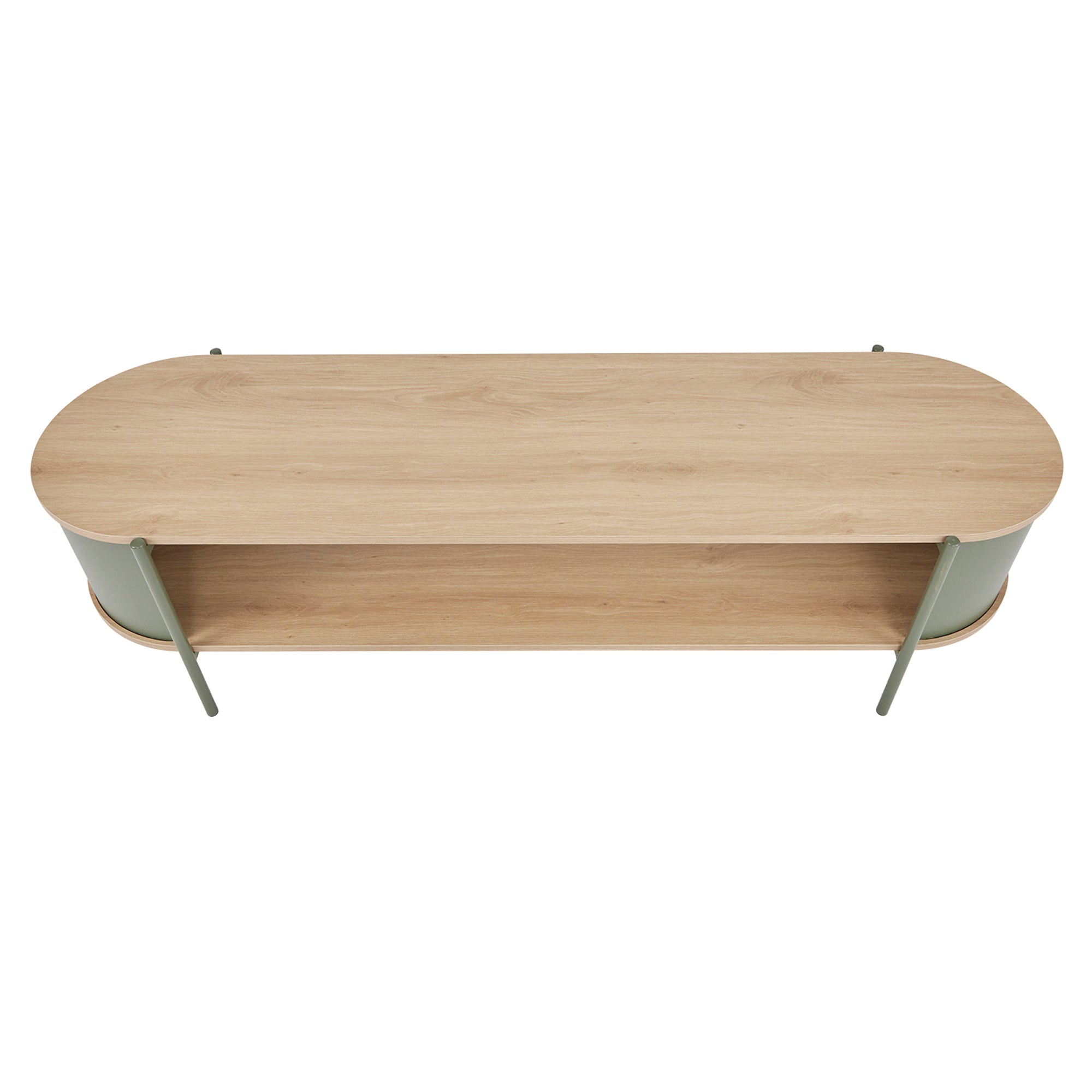 Boston Entertainment Unit Green (150cm)