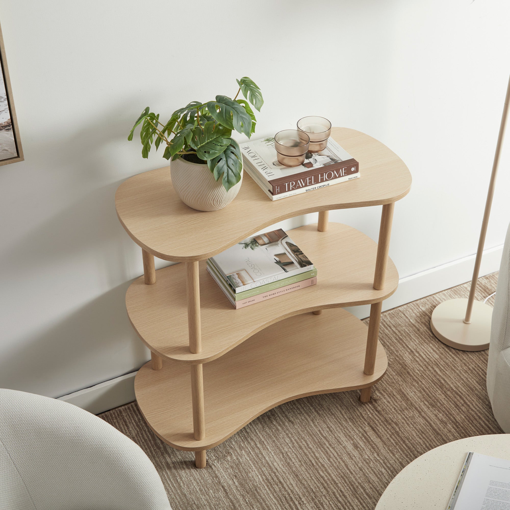 Cairo Organic 3-tier Shelving