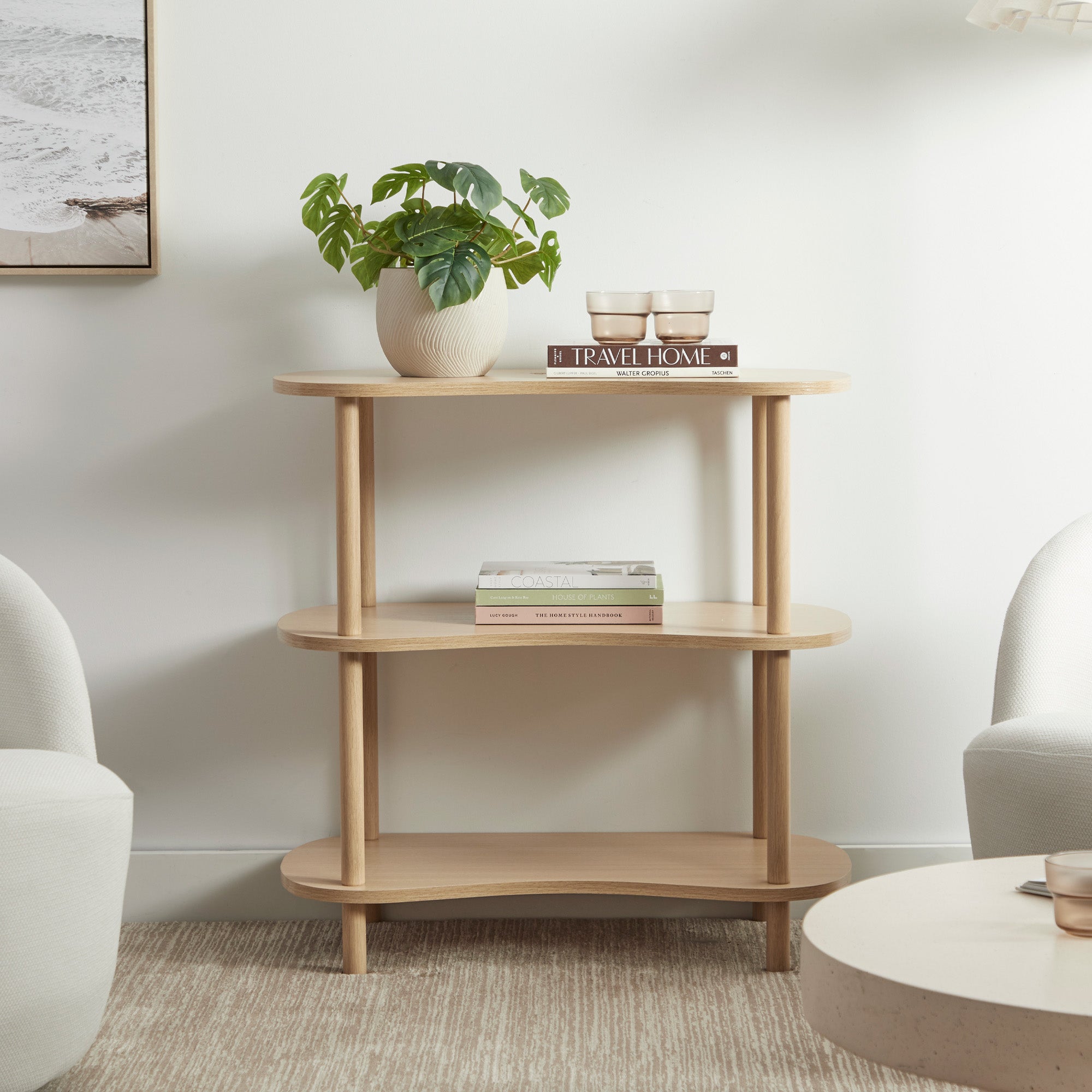 Cairo Organic 3-tier Shelving