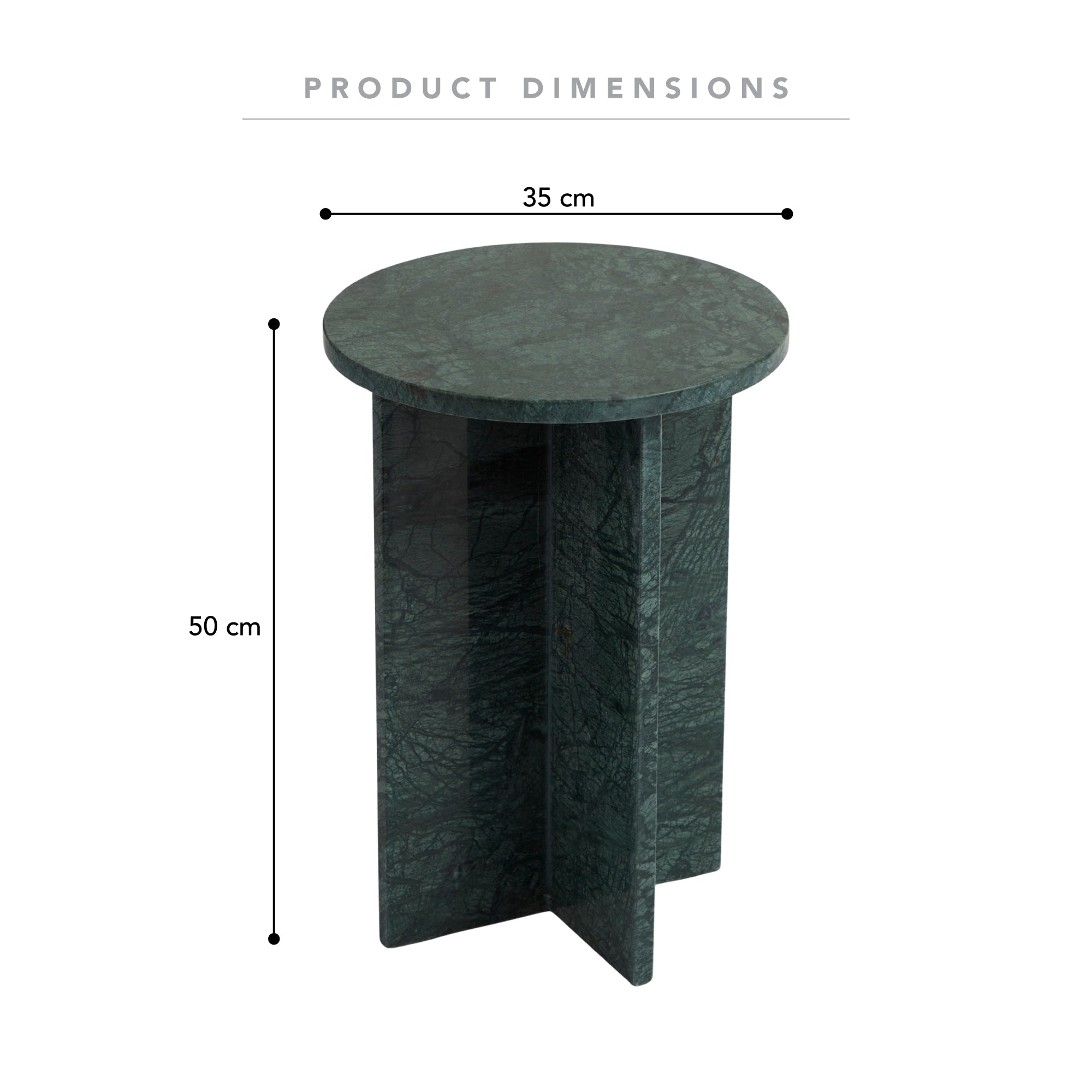 Lupe Marble Table Green