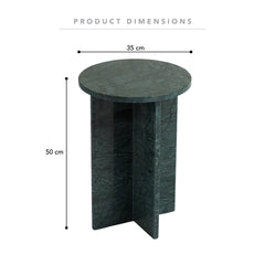 Lupe Marble Table Green
