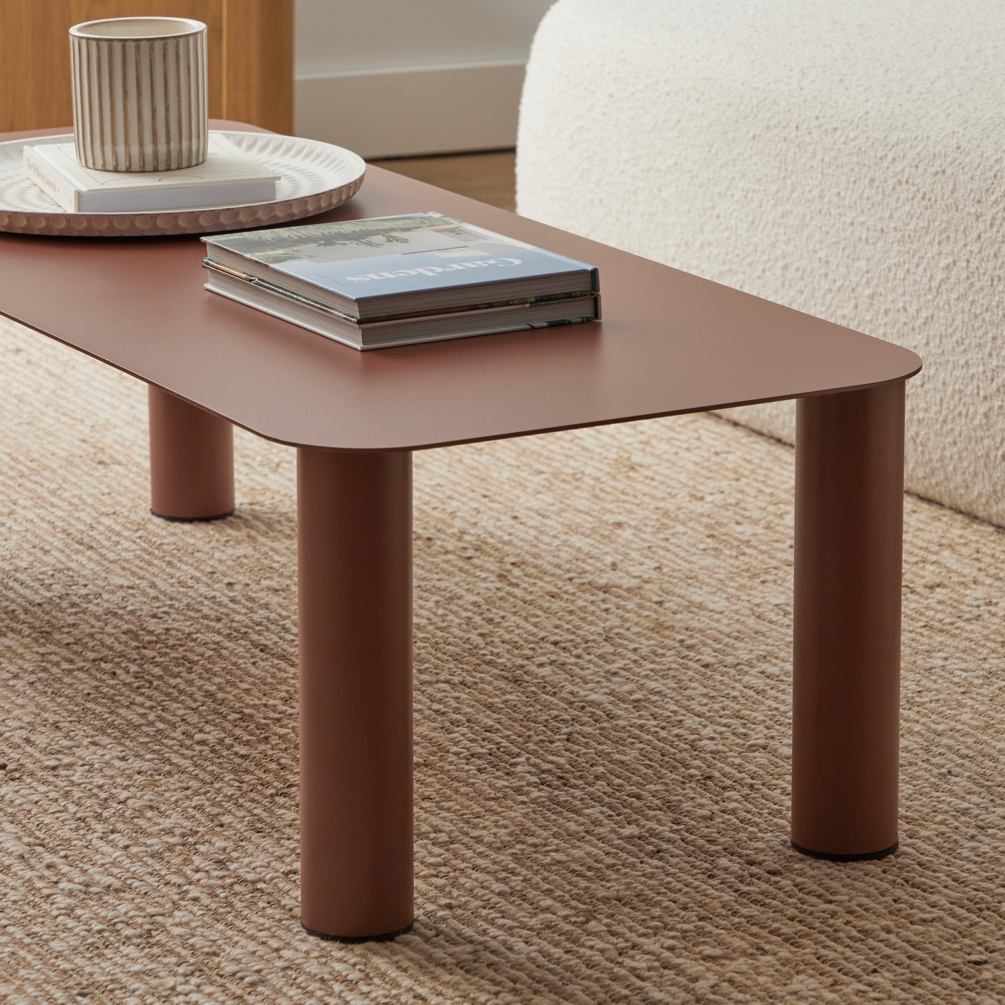 Maison Metal Coffee Table Mocha