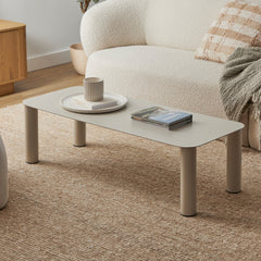 Maison Metal Coffee Table Birch